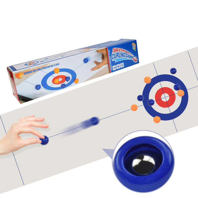 Tafelblad Curling™ | Het Perfecte Gezelschapsspel Voor Groot en Klein!