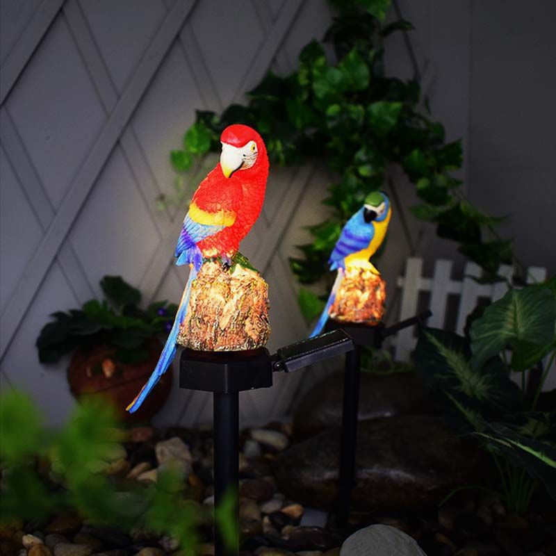 Papegaai Tuindecoratielampjes op Zonne-energie™