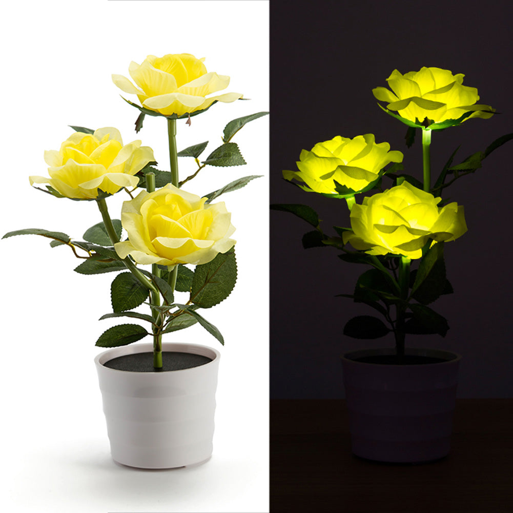 Kunstrozen LED Lampje Op Zonne-energie™