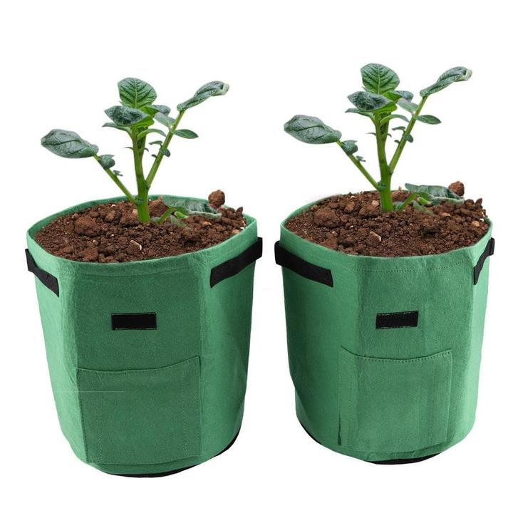 GrowBuddy ™ Planten & Groenten Groeizak  | Gemakkelijk Aardappel Fruit Groenten Planten En Oogsten Zelfs Zonder Tuin!