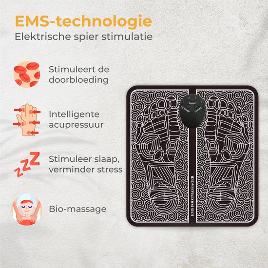 HealthyMe™ Regenerating EMS Voet Massage Pad