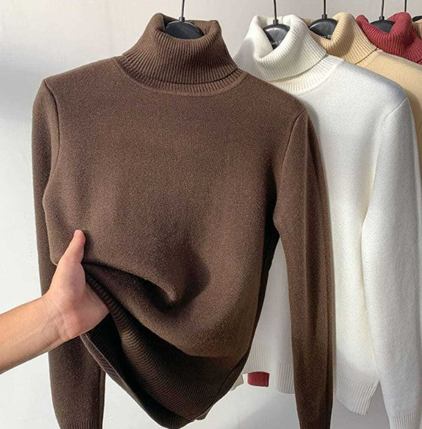 Rubie Baptiste™️ Warme Fleece Turtle Neck Winter Sweater
