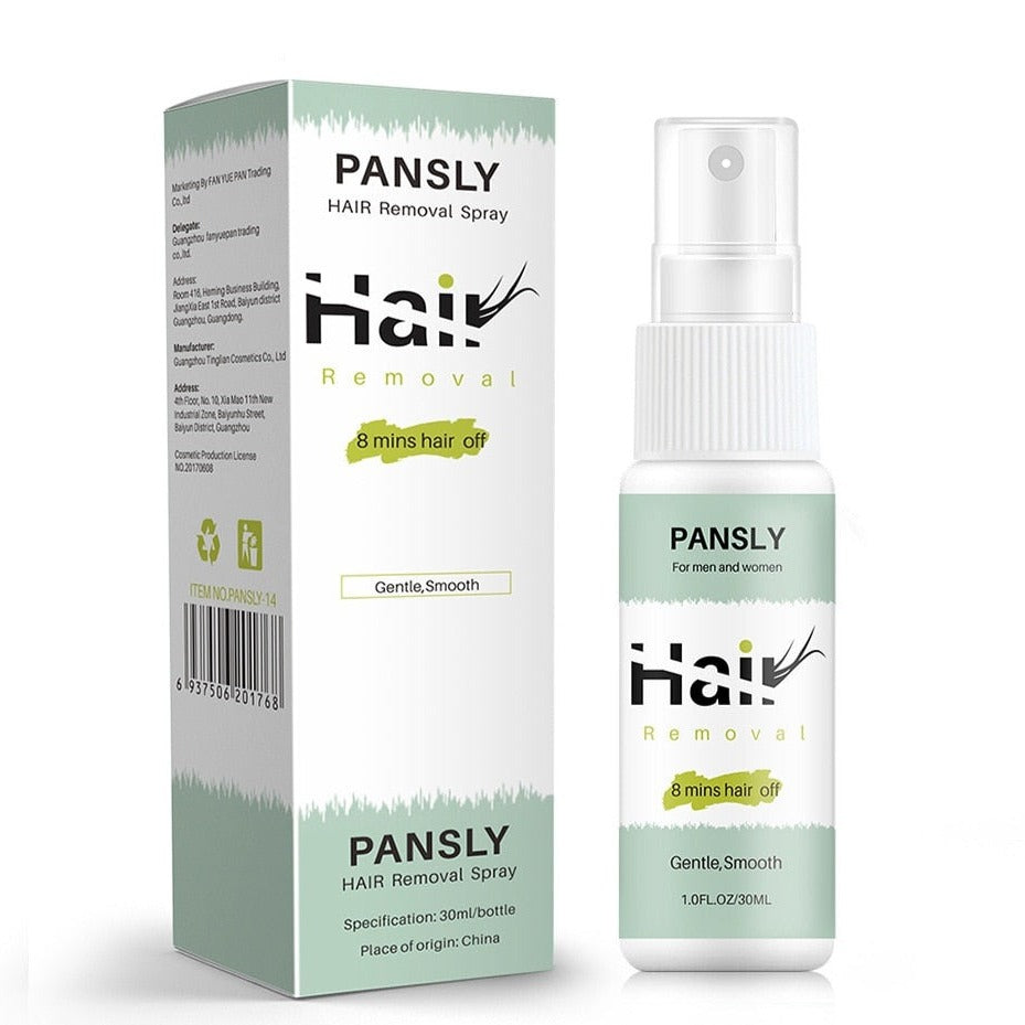 Pansly™ Ontharing Spray | Snel, efficiënt en pijnloos!