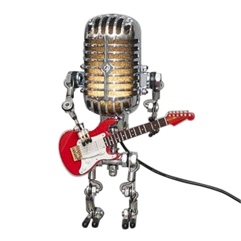 RoboRock™ Microfoon Robot Bureaulamp
