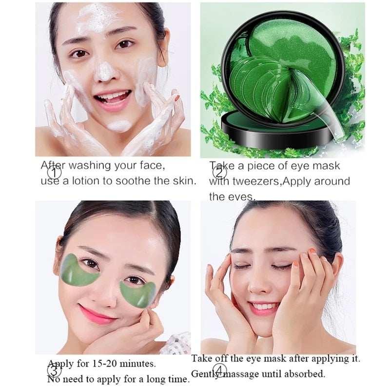 HerbCare™ Anti Rimpel Zeewier Collageen Oogmasker Patches