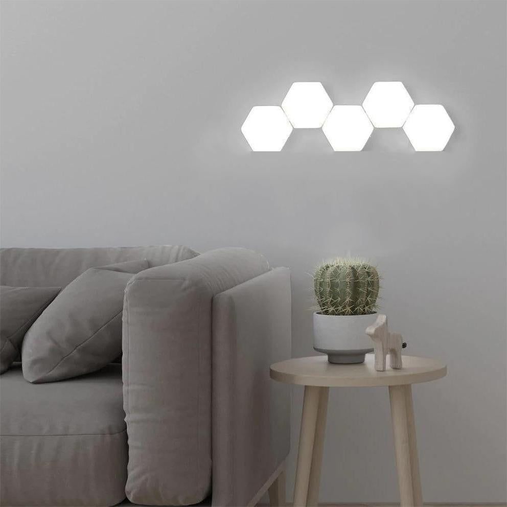 HexaGlow™️ Creatieve Sensor LED Muurverlichting