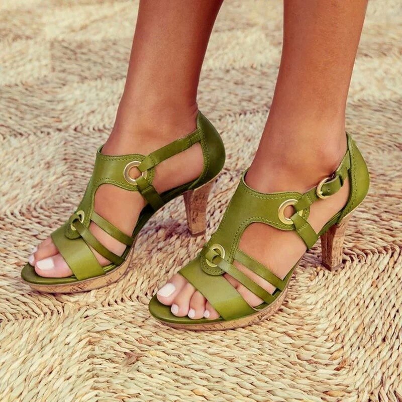 Roma Moda™ Dames sandalen met open hiel