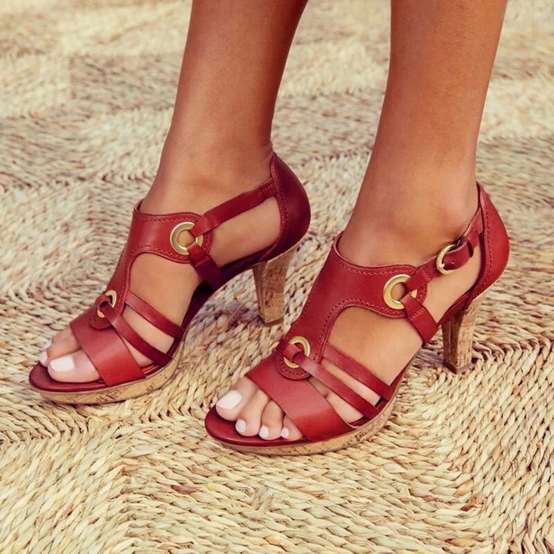 Roma Moda™ Dames sandalen met open hiel