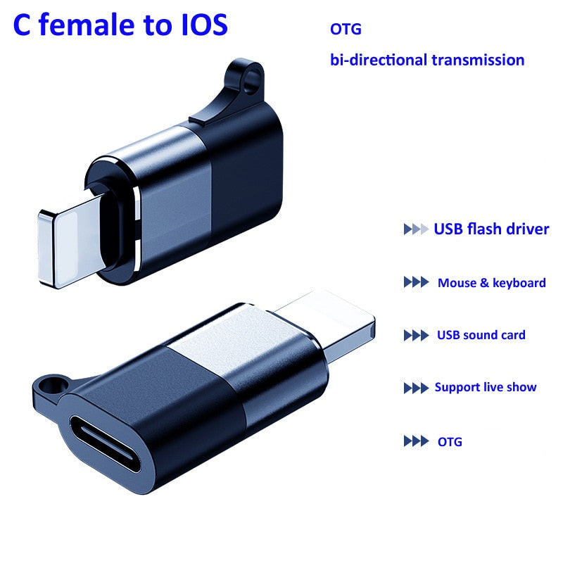 OTG™️ USB-C Naar iPhone Converter