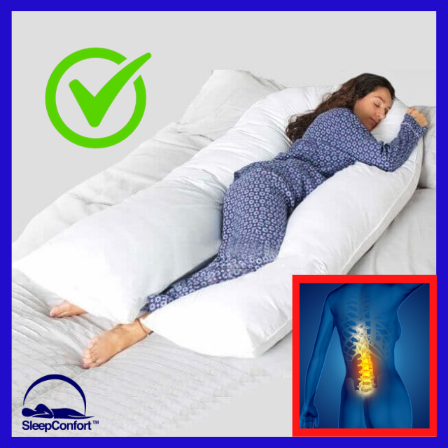 SleepConfort™ Anti Pijn Lig & Zit Kussen