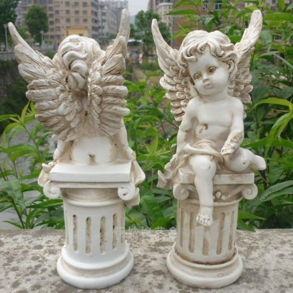 Cupido's Wondertuin Standbeelden Met Bloempot™