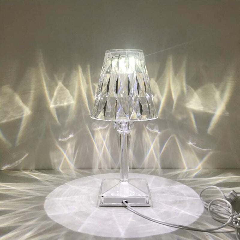 LunaLux™ Elegante Diamant Tafellamp