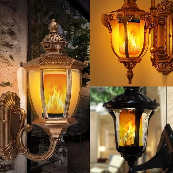FlameLuxe™ LED-lamp met vuureffect